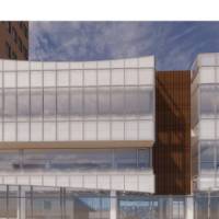 Exterior Details of Addition - Glass Building